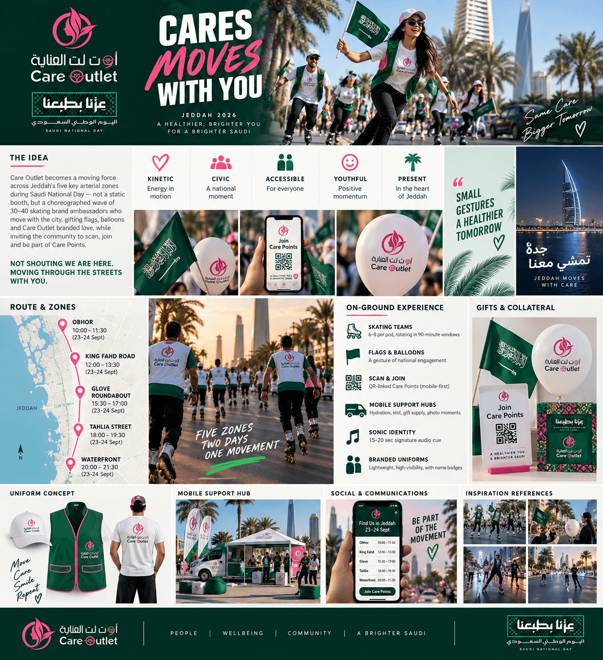Care Outlet National Day Street Movement — Jeddah 2026
